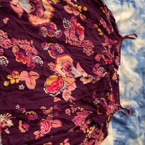 shoulder less long sleeve top